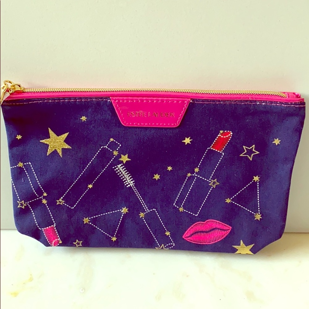 Estée Lauder Cosmetic Bag - Navy Stars